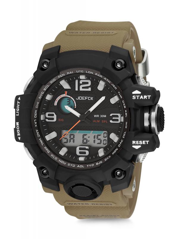 JOEFOX DIJITAL VE ANALOG ERKEK KOL SAATİ - İlay's Saat