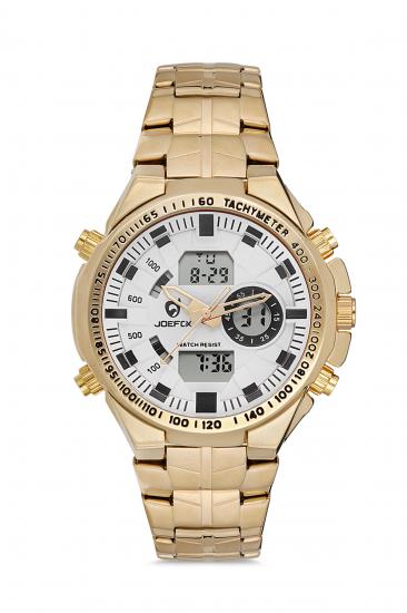 JOEFOX DIJITAL VE ANALOG ERKEK KOL SAATİ