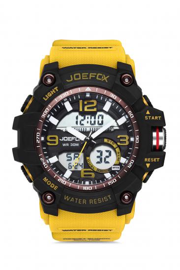 JOEFOX DIJITAL VE ANALOG ERKEK KOL SAATİ