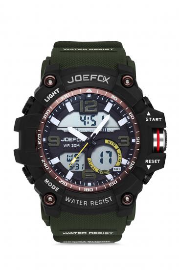 JOEFOX DIJITAL VE ANALOG ERKEK KOL SAATİ