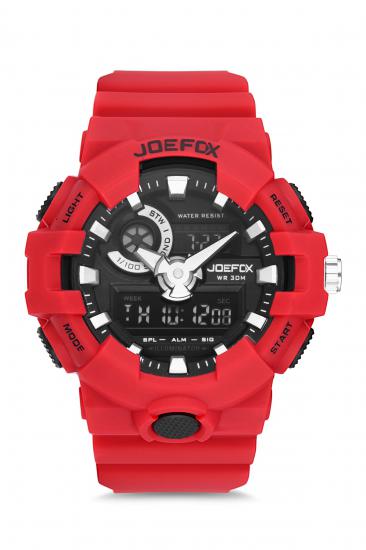 JOEFOX DIJITAL VE ANALOG ERKEK KOL SAATİ