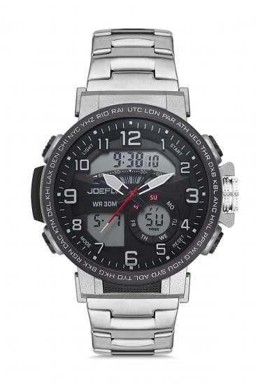 JOEFOX DIJITAL VE ANALOG ERKEK KOL SAATİ